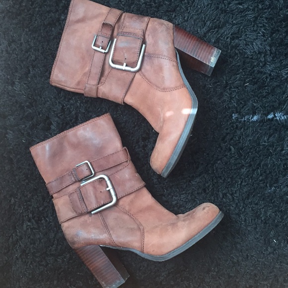 Nine West Shoes - Nine West Brown Booties